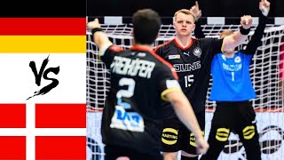 Gеrmаny vs Dеnmаrk  Full Game Highlights  2023 Handball U21 World Championship  QuarterFinals [upl. by Ainoda]