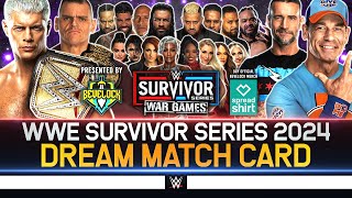 WWE Survivor Series 2024  Dream Card v3 [upl. by Stacy262]