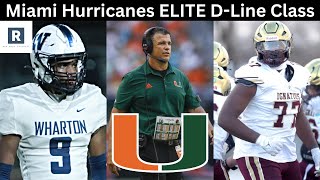 Miami Hurricanes Bring In ELITE Defensive Line In 2024  Miami Hurricanes Recruiting [upl. by Nevad171]