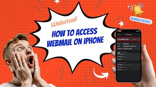 How to AccessAdd Webmail on iPhone  Help Email Tales [upl. by Ruffi344]