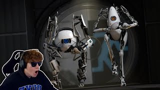 Apparently This Is The Best Game Ever First Time Playing Portal 2 CoOp [upl. by Horner]