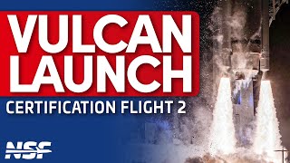 🔴FULL REPLAY ULA Vulcan Experiences Anomaly on CERT2 Mission [upl. by Rodablas801]