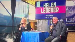 Helen Lederer at Hertford Literary Festival discussing new memoir ‘Not That I’m Bitter’ [upl. by Nuoras]