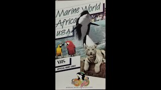 Marine World Africa USA promotional video 1989 [upl. by Ahsiniuq]