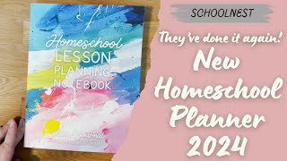 New Homeschool Planner 2024  Schoolnest has done it again [upl. by Idham]