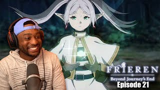 Frieren The Great Mage  Frieren Episode 21  Reaction [upl. by Nesrac]