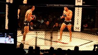 Battlefield Fight League 7  Marcus Aurelio vs Ken Tran Round 1 of 3 [upl. by Alegre]