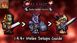 Calamity Melee Class Loadout Guide Hellish Harbour v203 [upl. by Inness514]