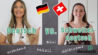 Words in 🇩🇪German vs 🇨🇭Swiss German [upl. by Blase985]