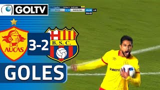 PARTIDAZO y REMONTADA de AUCAS  Aucas 32 Barcelona  LigaPro 2023 [upl. by Gant202]