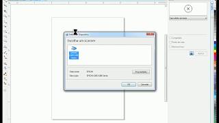 Escanear imagem com o Corel Draw [upl. by Himelman]