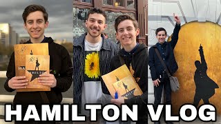 I WENT TO SEE HAMILTON Vlog and show review [upl. by Sukey]