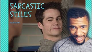 SARCASTIC STILES  REACTION [upl. by Hahnert]