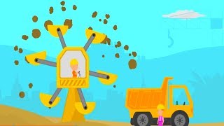 Car Wash  Kids Truck Wash  Dump Truck Wash Videos For Children [upl. by Lilhak]