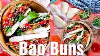 Bao Buns Chinese Steamed Buns Gua Bao [upl. by Stockmon]