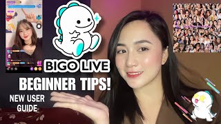 BIGO LIVE APP NEW USER TIPS amp GUIDE  PAG BAGO KA PA LANG SA BIGO PANOORIN MO TO bigo bigoagency [upl. by Warthman]