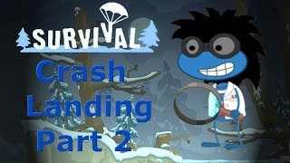 Poptropica Survival Island Ep1 Crash Landing Part 2 [upl. by Nomannic804]