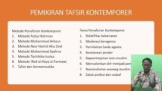 Pemikiran Tafsir Kontemporer [upl. by Engelhart]