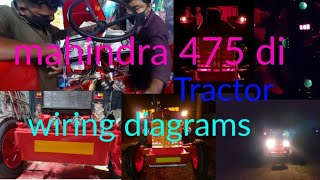 Tractor Restoration  Electrical Wiring Work  Mahindra 475 di  Farming Agricultur Machine Traktor [upl. by Sweyn612]