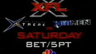 XFL on NBC promo 2001 [upl. by Ruthy510]