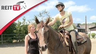 Westernreiten lernen Zu Besuch in einer WesternReitschule [upl. by Notecnirp286]