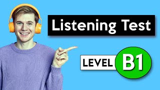 B1 Listening Test  English Listening Test [upl. by Monto]