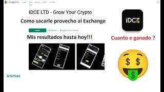 IDCE LTD ¿Como sacar provecho al Exchange entre tokens mis resultados hasta hoy🤑 [upl. by Lordan551]