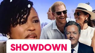 LIAR amp DISGRACE HEATED DEBATE BETWEEN PIERS MORGAN amp DR SHOLA OVER MEGHAN OPRAH INTERVIEWGMB [upl. by Selij]