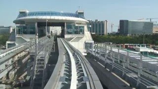 Maglev train at Incheon Airport [upl. by Bottali]