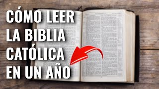 Cómo Leer La Biblia Católica En Un Año [upl. by Chaffin]