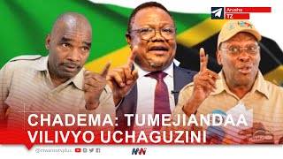 MWANZO HABARI LIVE CHADEMA TUMEJIANDAA VILIVYO UCHAGUZINI [upl. by Buehrer]