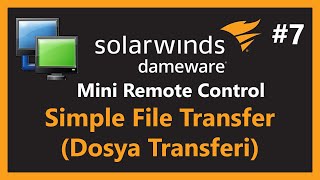 Simple File Transfer Dosya Transferi  Dameware Mini Remote Control  Ders 7 [upl. by Corabella]