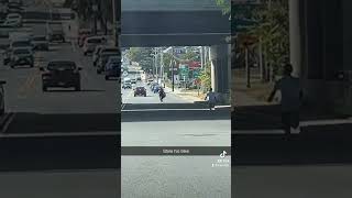 Man gets bike stolen and gives chase bike dirtbikelife stolenbike stolen chase run running [upl. by Housen]