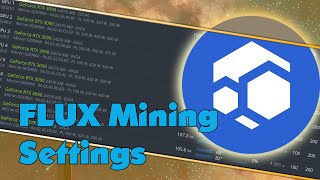 Best Flux  ZelHash mining settings 3060 Ti 3070 Ti 3080 Ti even 3090 Ti and more GPUs [upl. by Eetnwahs679]