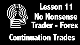 Lesson 11  Continuation Trades  How to trade them using the No Nonsense Forex Method [upl. by Flossy551]