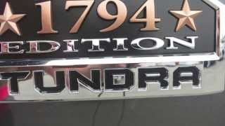 2014 Toyota Tundra 1794 Edition Review [upl. by Mandle]