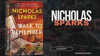 A Walk to Remember AudioNovel By Nicholas Sparks audiobook [upl. by Nariko294]