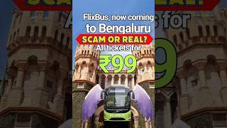 Scam 🚫 or Real⁉️ Flixbus AC Tickets  99₹ [upl. by Stanislaus724]