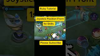 Ruby Skill Combo Tutorial Mobile Legends ml2b ruby tutorial tutorialmlbb mlbb shorts [upl. by Airol]