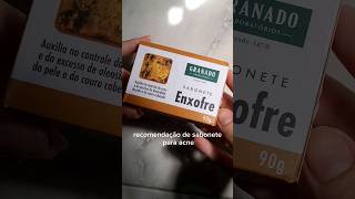 Sabonete de Enxofre Granado para acne espinhas skincare cuidadodapele [upl. by Bandur]