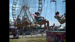 Fair Ride Fun at the 2012 Monroe County Fair [upl. by Auric]