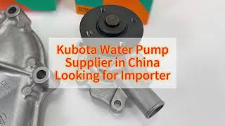 Brand New Genuine Kubota Water Pumps for Various Engine Models [upl. by Chemosh]