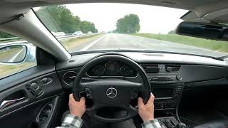 2006 MercedesBenz CLS 500 V8 306 Hp POV Test Drive  Drive Wave [upl. by Vick378]