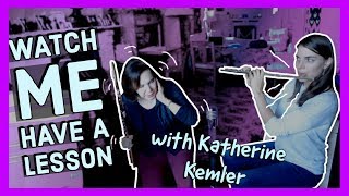 Flute tone masterclass with Katherine Kemler [upl. by Ayekehs125]