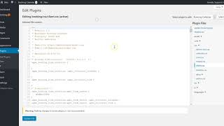 How to edit plugin files in WordPress  WordPress Tips amp Tricks [upl. by Arrej179]
