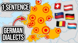 38 Different German Dialects Trying To Say The Same Sentence  MAJOR Differences 🤯🇩🇪 [upl. by Murat]