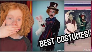 REACTING TO THE MOST CREATIVE HALLOWEEN COSTUMES ON THE INTERNET [upl. by Nelie650]