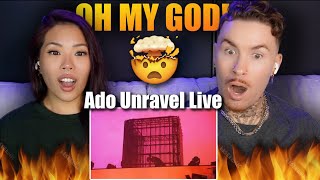 OMG WE DID NOT EXPECT THIS Ado  Unravel Live Reaction [upl. by Marcy118]