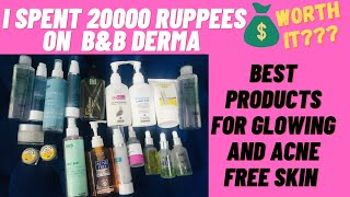 BampB derma skincare products honest review Cheap and affordable skincare in Pakistan [upl. by Valiant684]