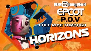 Horizons  FULL RIDE POV Experience EPCOT Walt Disney World 4K 50fps [upl. by Packston122]